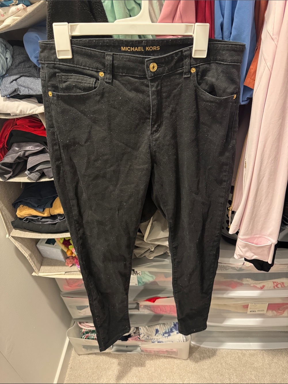 Michael Kors Black Skinny Jeans size 10 women’s